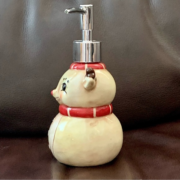 Johanna Parker Christmas Reindeer Ceramic Soap Dispenser - Picture 10 of 13